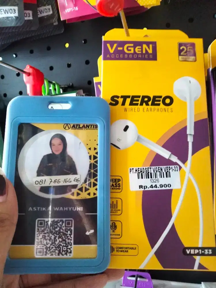 HEADSET V-GEN VEP1-33