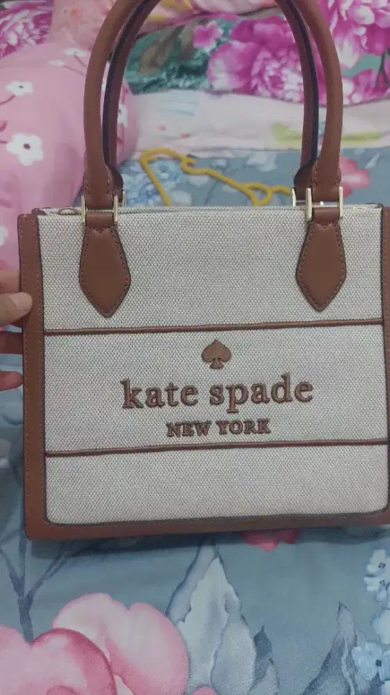 Tas kate spade canvas