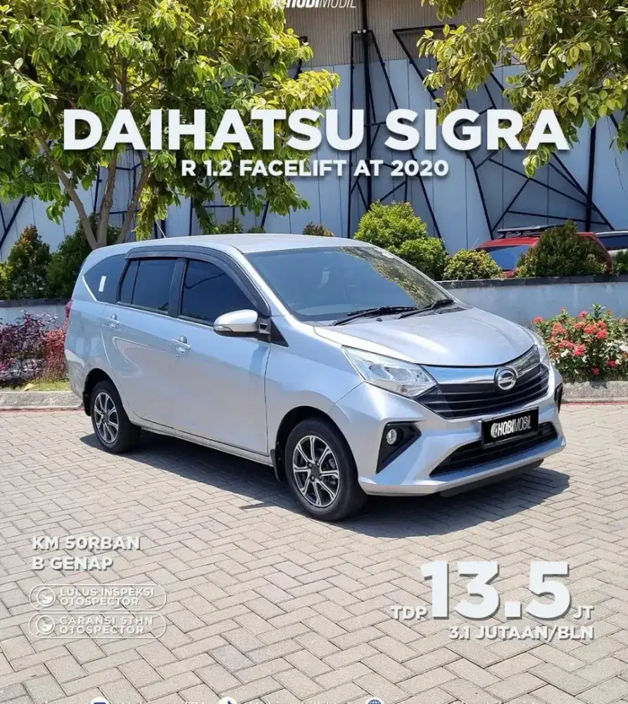 Sigra R 1.2 Facelift AT Thn 2020