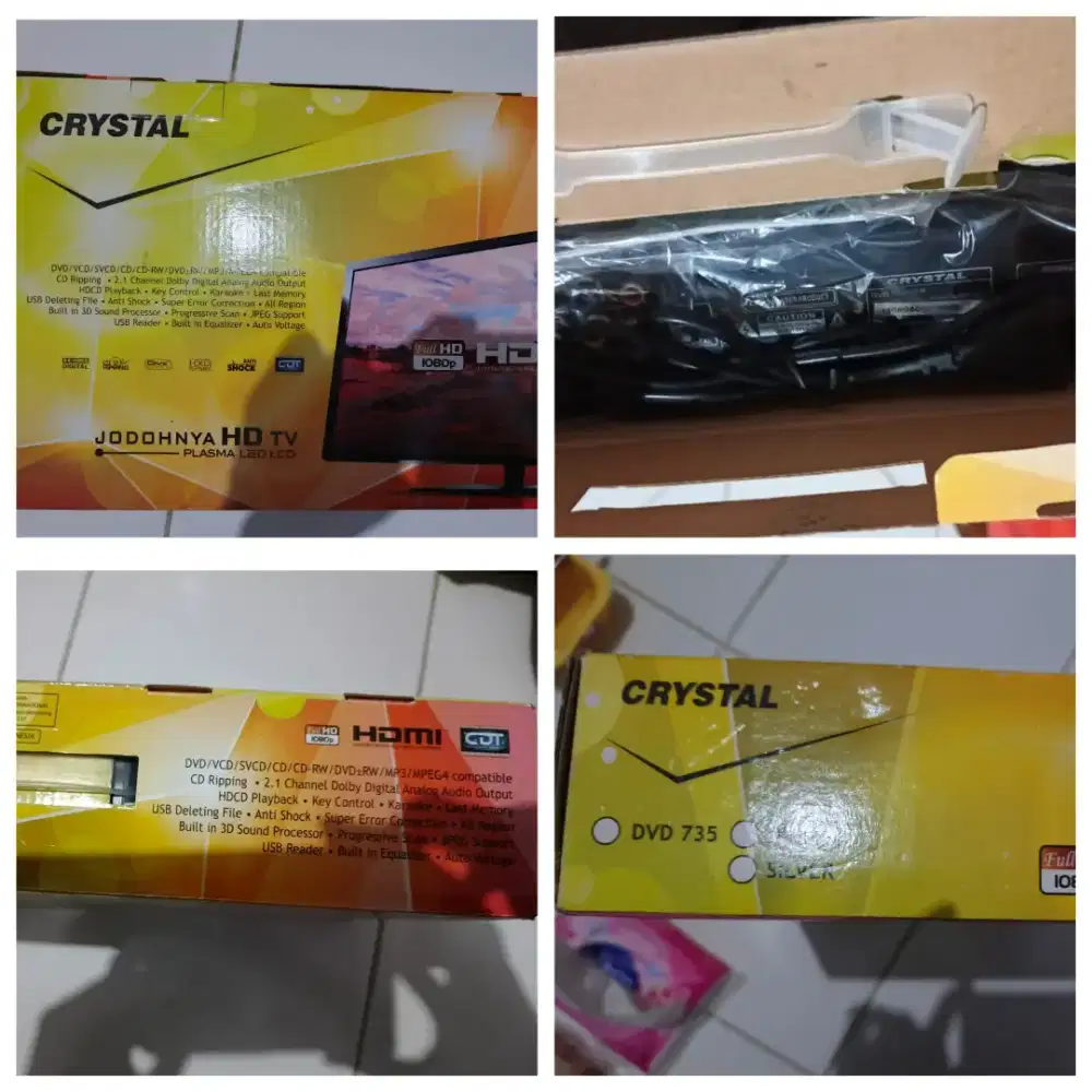 Crystal DVD Player