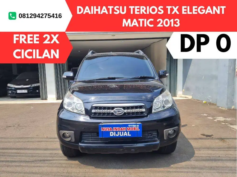 GRATIS 2X CICILAN Daihatsu Terios TX Elegant MATIC 2013