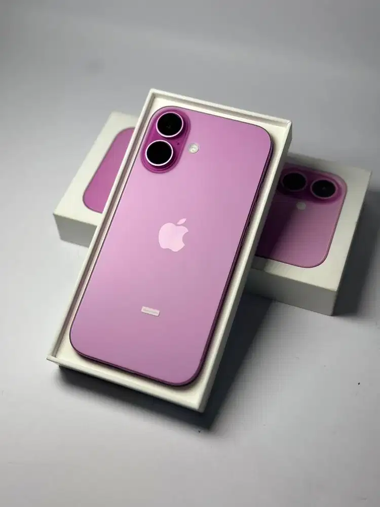 Iphone 16 128gb iBox Pink Mulus!