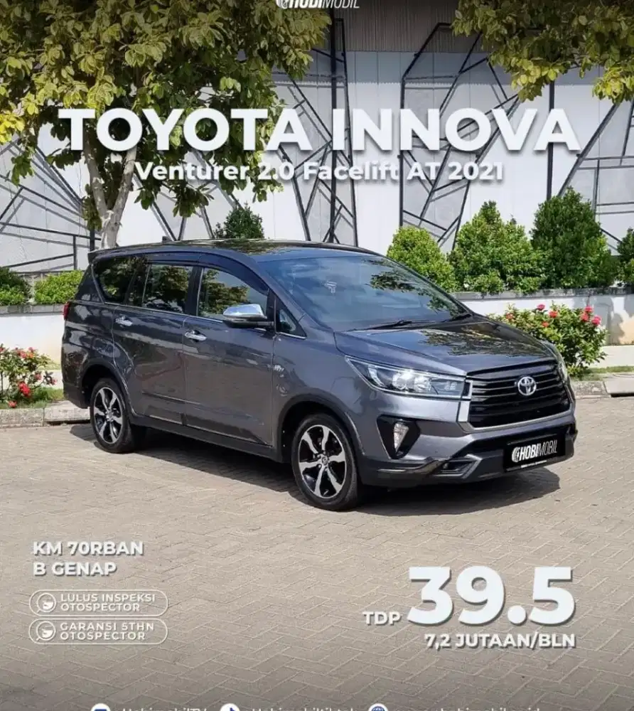 Innova Venturer 2.0 Facelift AT Pmk 2022