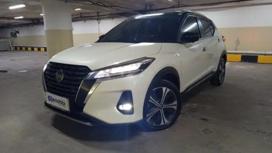 Pajak Panjang TDP 13JT Nissan Kicks 1.2 Bensin-AT 2021 Putih