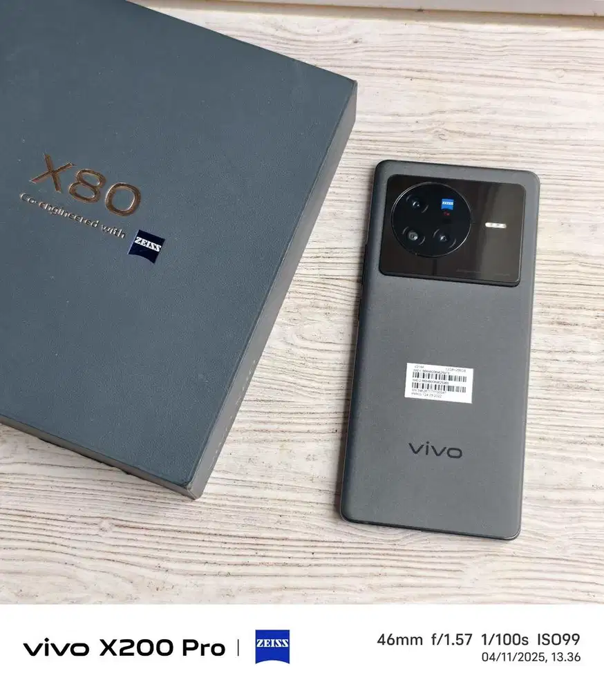 Vivo X80 12/256 Garansi Resmi