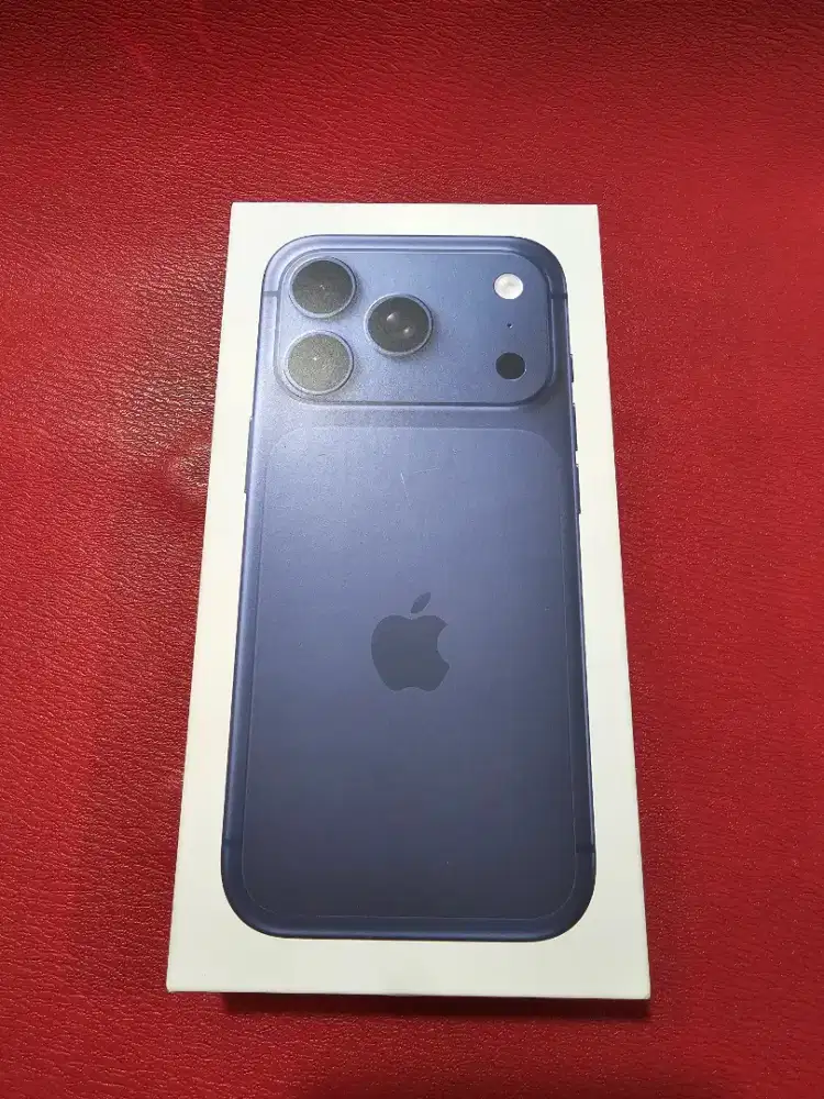 New iphone 17 pro 256gb deep blue segel bnib 0 timer