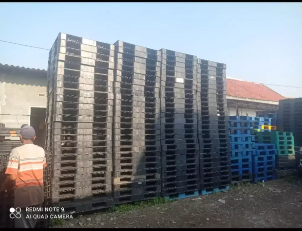 jual pallet pelastik baru dan bekas