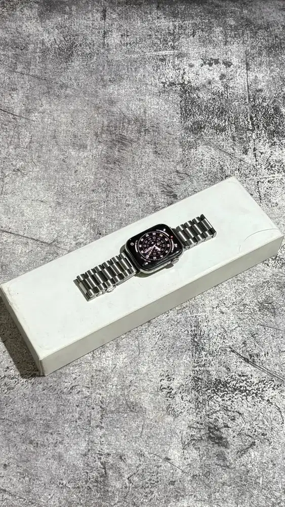 Apple Watch Series 9 45mm Stainless Steel Silver Ex Inter