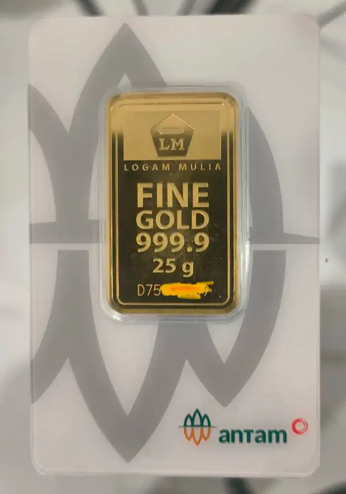 Logam Mulia Antam 25 gram