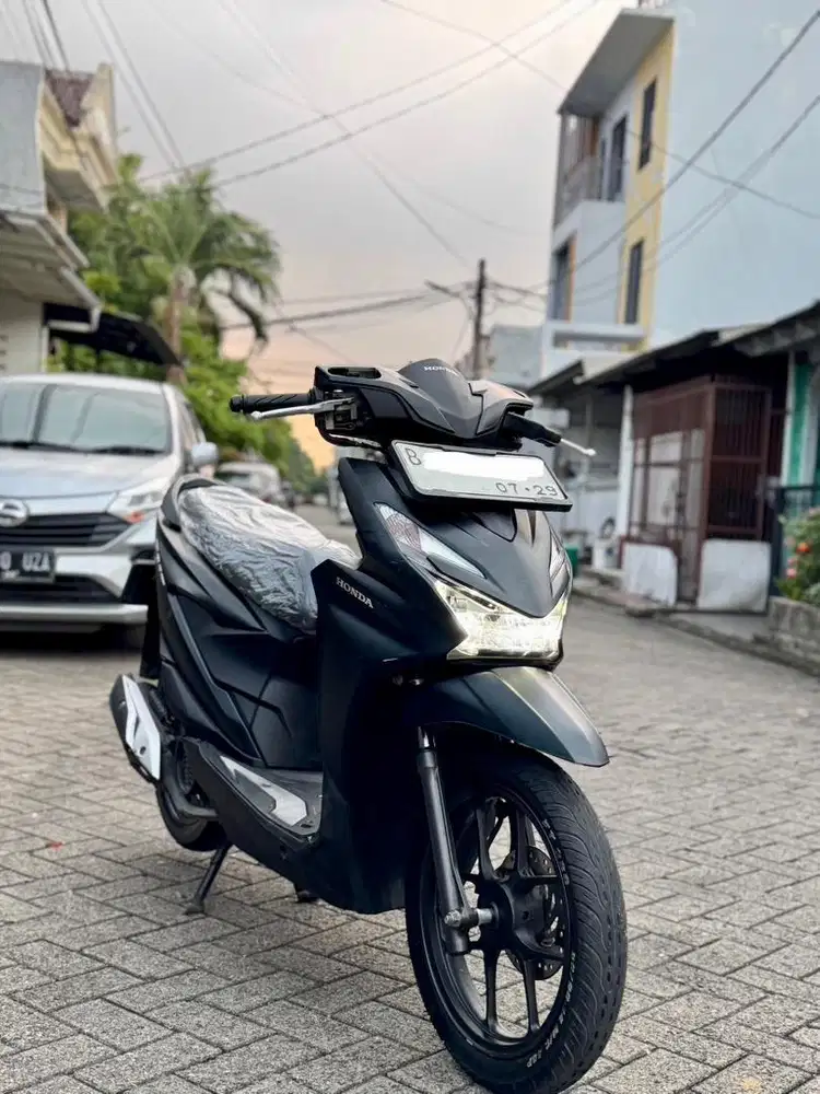 KM 820❗️BEAT KEYLESS CBS ISS 2024 PAJAK BLN 07-2025 LIKE NEW