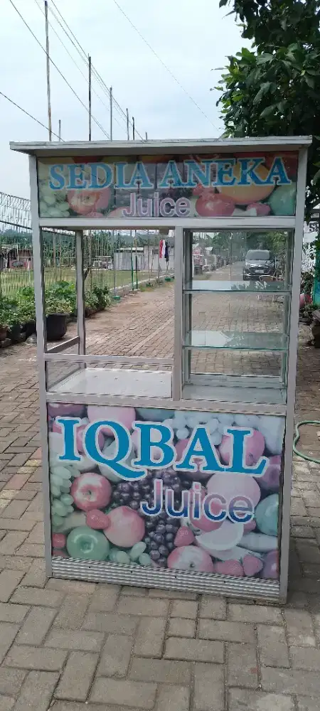 Gerobak jualan /gerobak jus