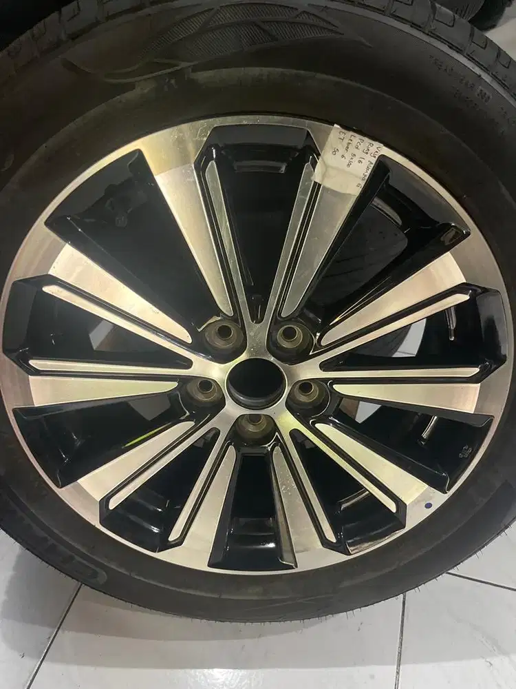 1pc Velg Veloz 2024 ring 16 pcd 5x100 + Ban baru