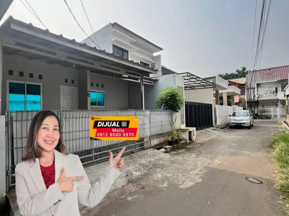 Rumah 1 Lantai Minimalis Komplek PTB Duren Sawit Jakarta Timur