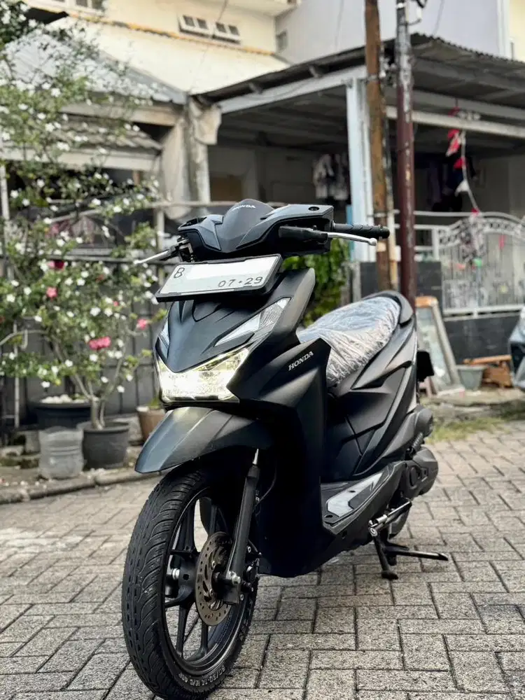 KM 820❗️BEAT KEYLESS CBS ISS 2024 PAJAK BLN 07-2025 LIKE NEW