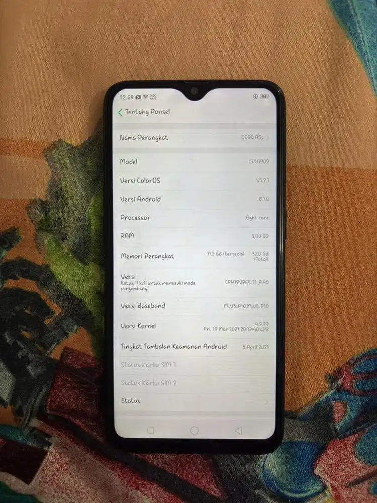HP Oppo A5S,Istimewa