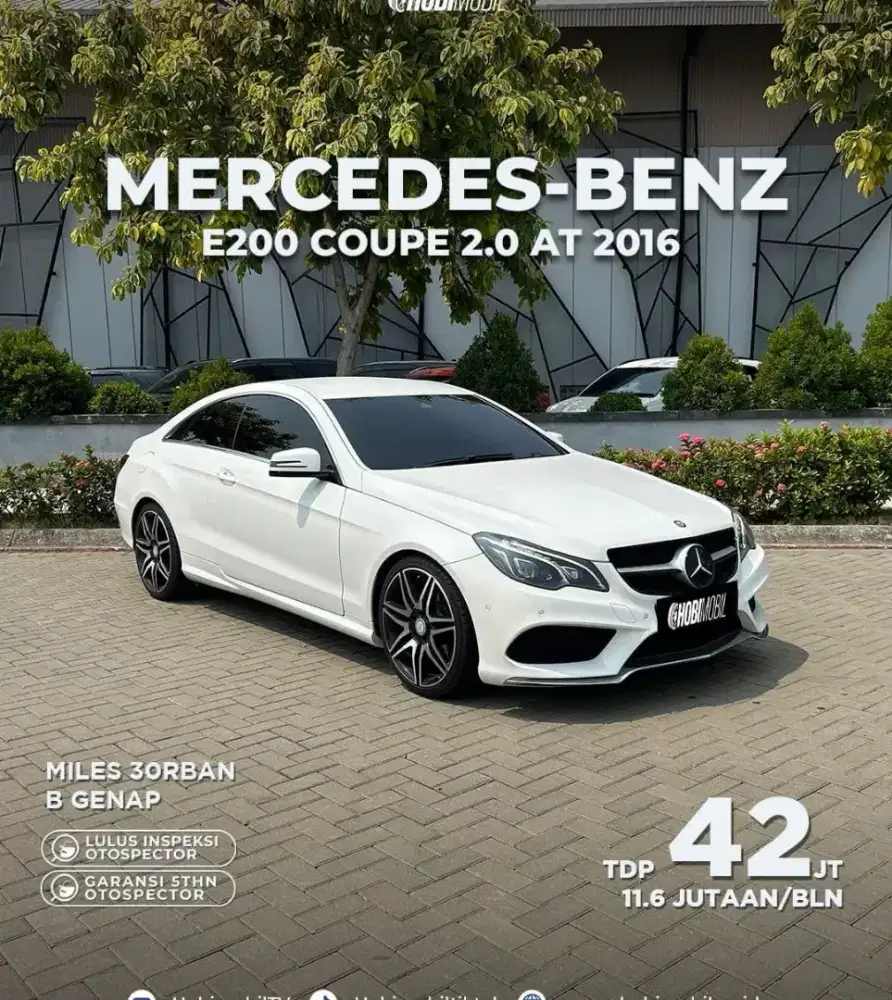Mercy E200 Coupe 2.0 AT Pmk 2016