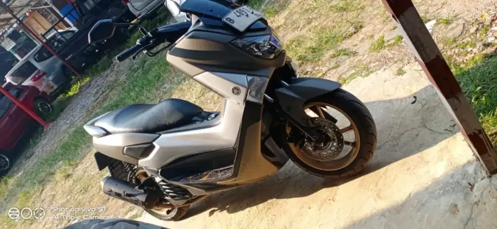 Yamaha nmx 2018 abu abu kondisi terawat
