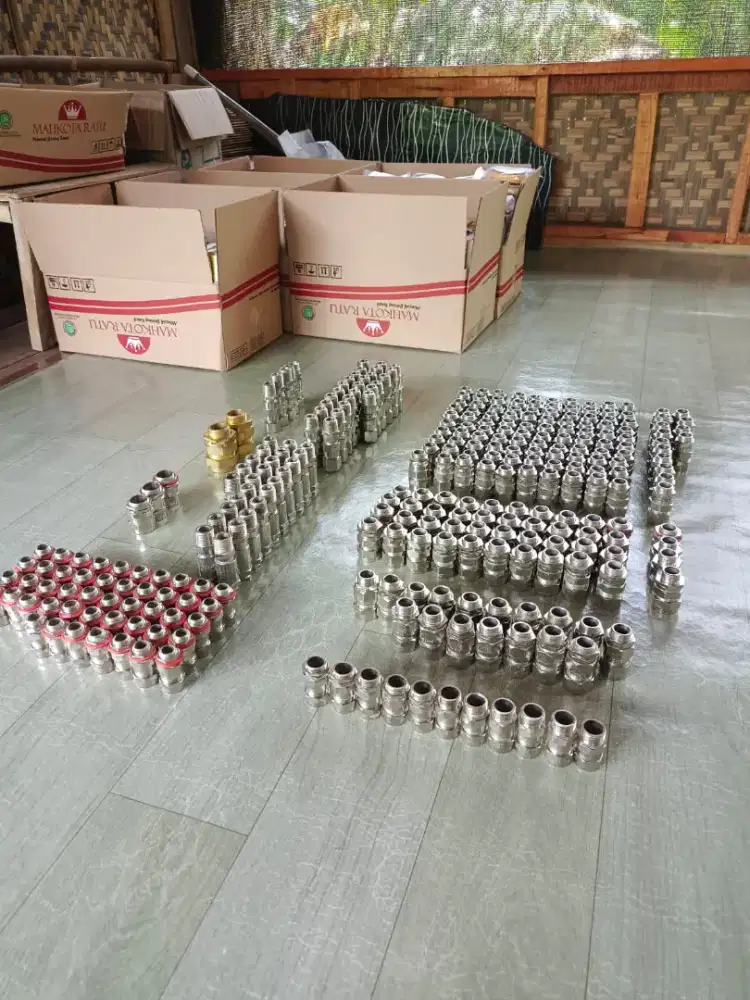 Kabel gland baru ada Sertifikatnya