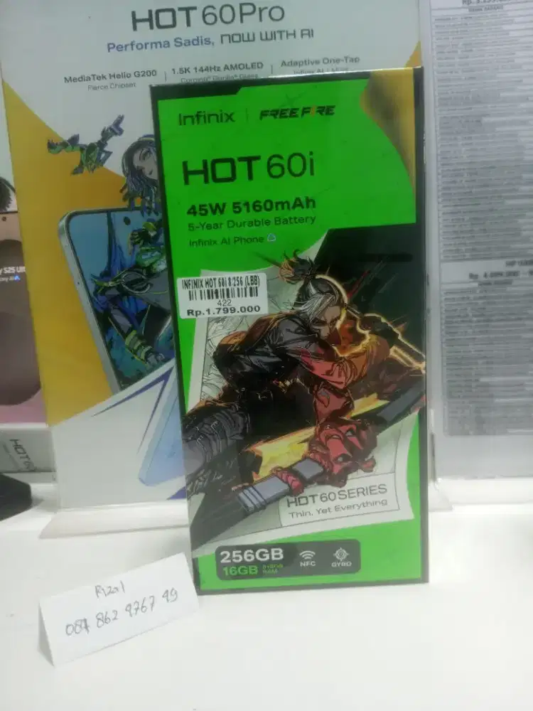 INFINIX HOT 60I 8/256 | ATLANTIS DAHSYAT
