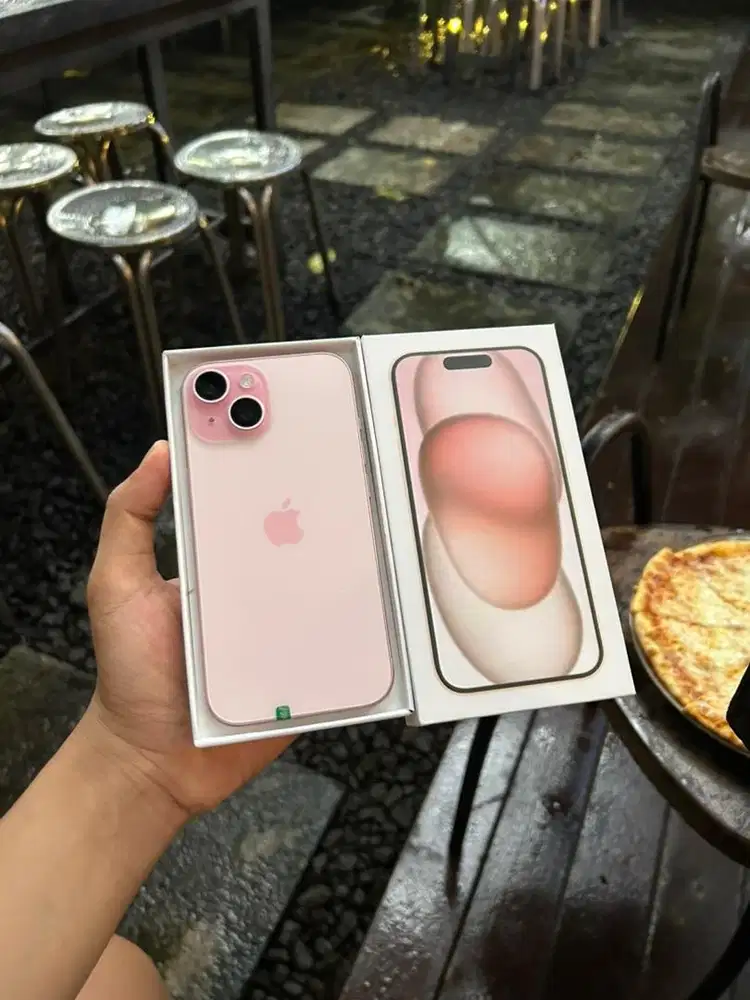 IPHONE 15 128GB PINK FULLSET NOMINUS