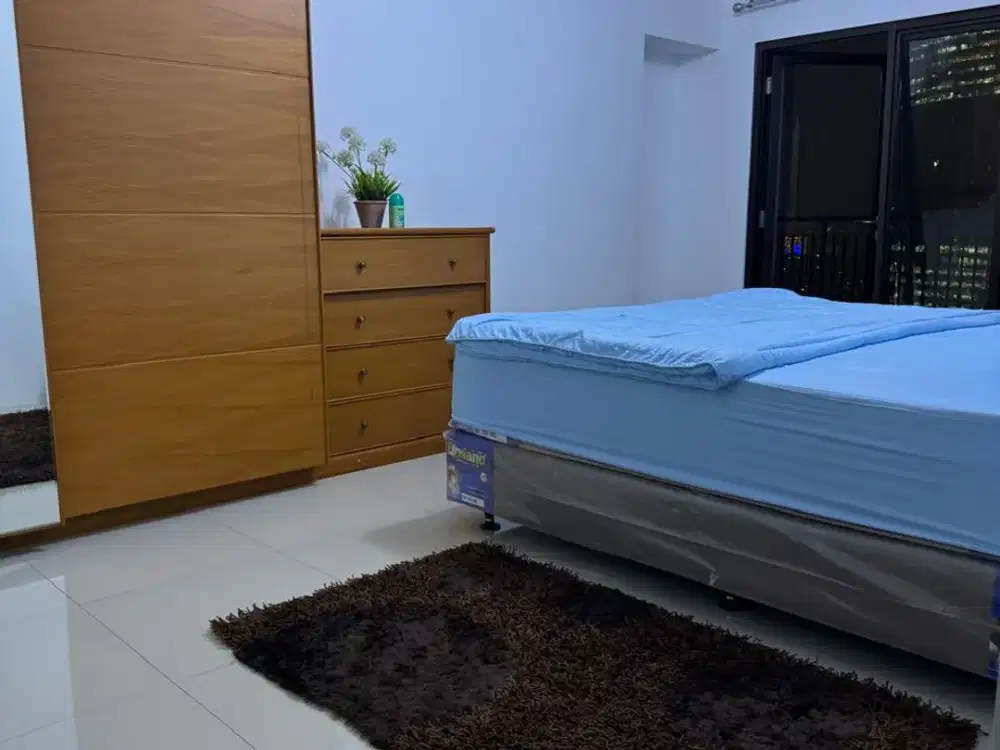 DIJUAL 1BR APARTEMEN TAMANSARI SEMANGGI LANTAI TINGGI CITY VIEW KUNINGAN