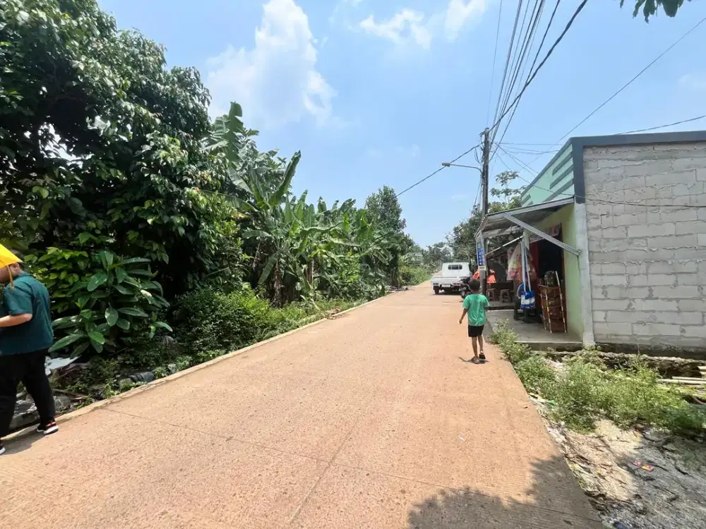 Tanah Murah Cisauk SHM - Pinggir Jalan - Dekat Tol
