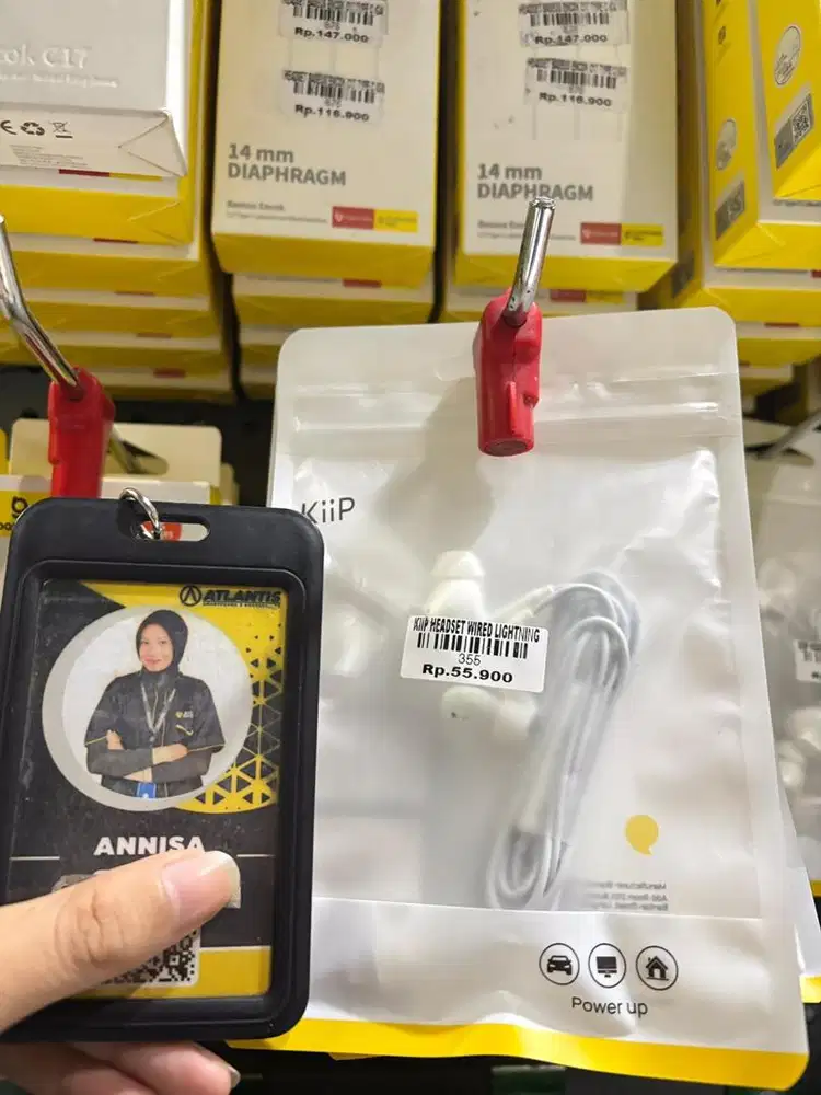 KIIP HEADSET WIRED LIGHTNING | ATLANTIS DAHSYAT