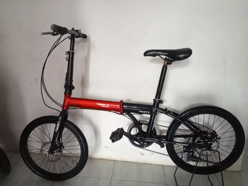Sepeda lipat siap goes semua normal ukuran 20