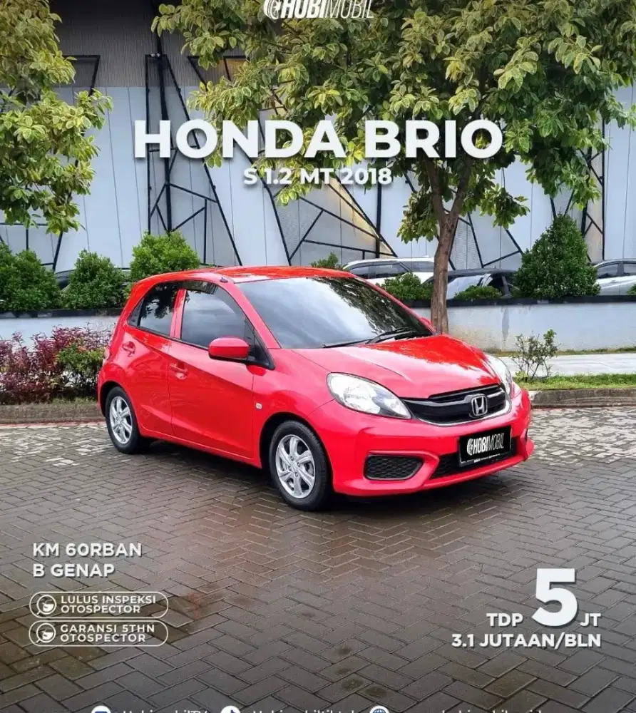 Honda Brio S 1.2 MT Thn 2018