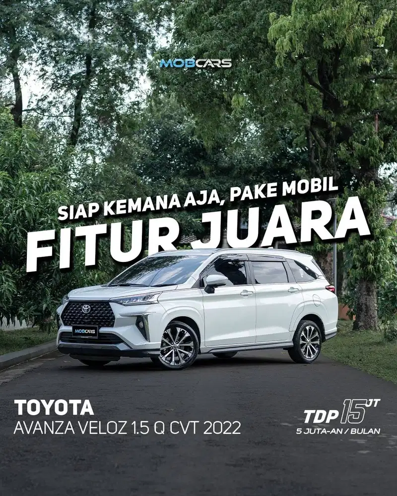 FREE GARANSI MESIN AVANZA VELOZ Q NON TSS CVT 2022