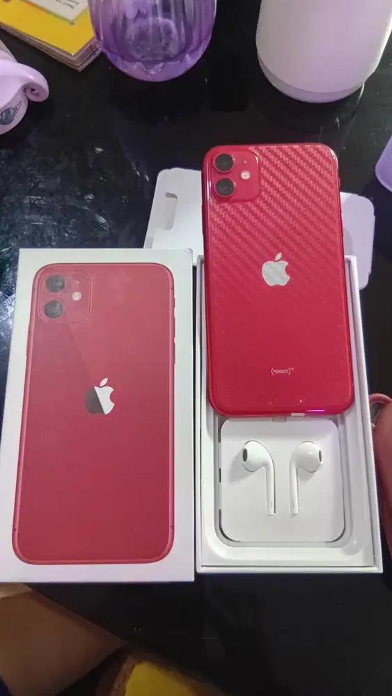 IPHONE 11 128GB MERAH FULSHET