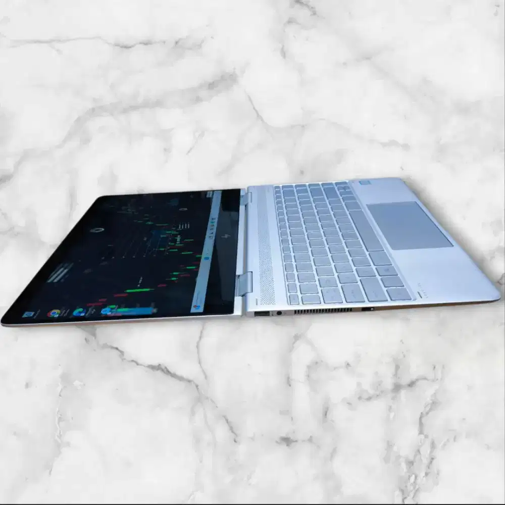 Laptop hp Spectre i7 touchscreen silver ram 16 SSD 512