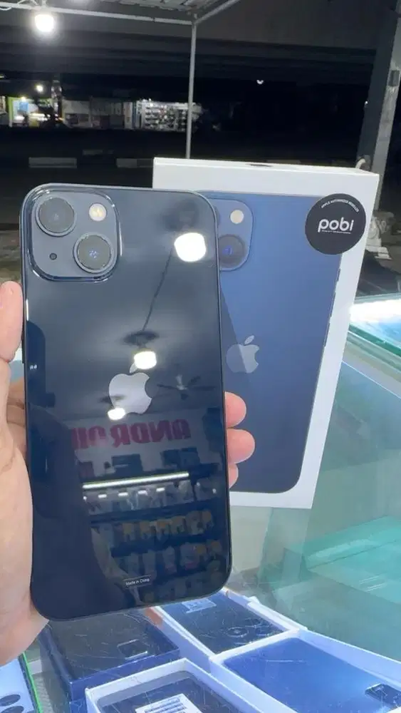 IPHONE 13 IBOX RESMI 128 GB BH 100% UMUR 2 MINGGU DARI BARU