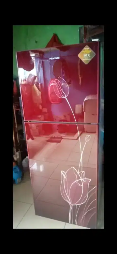 Jual bu kulkas 2 pintu normal no kendala merk POLYTRON BALEZZA
