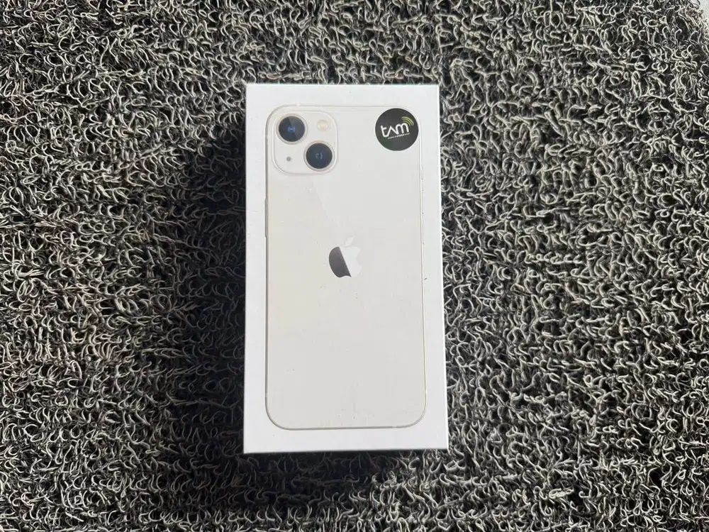 (NEW) iPhone 13 128GB Starlight BNIB Garansi iBox 1 Tahun