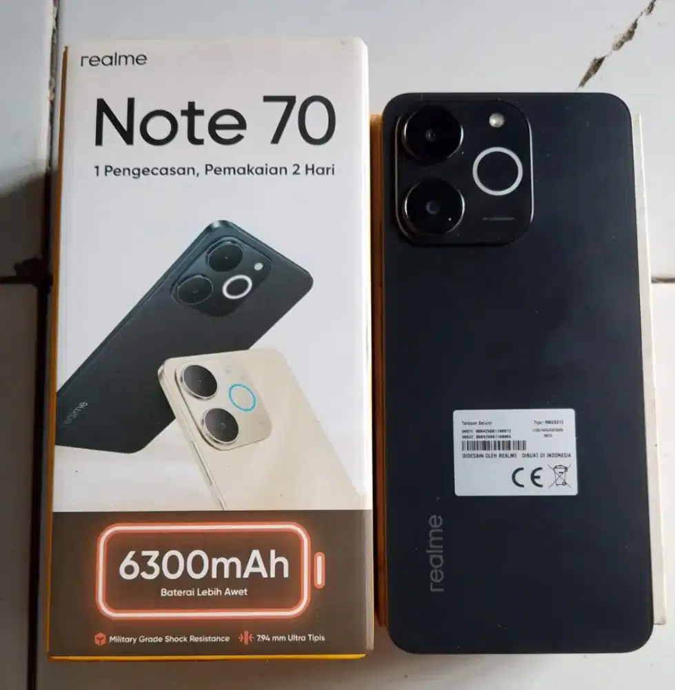 REALME NOTE 70 RAM 4+4/64