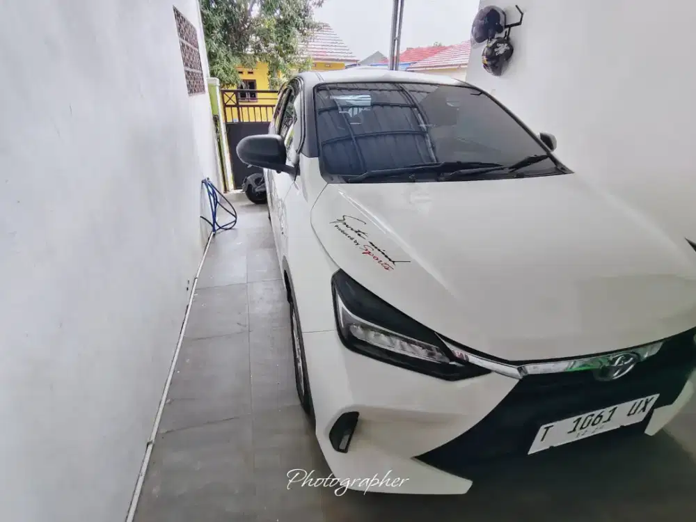 JUAL AGYA G AT 2024 PUTIH (Adding Dual Tone Black On Top)