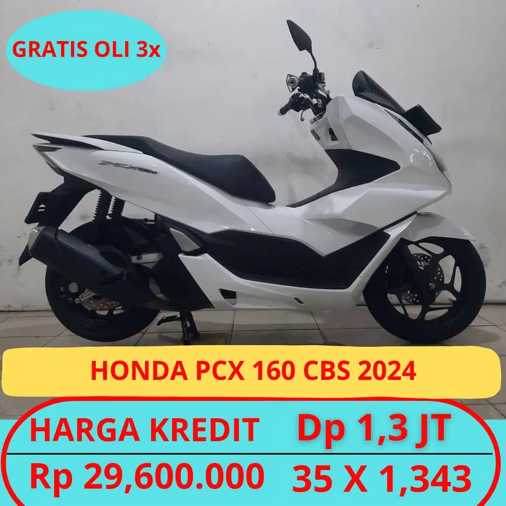 Honda Pcx 160 Cbs 2024 Dp Murah Hanya 1,3Juta