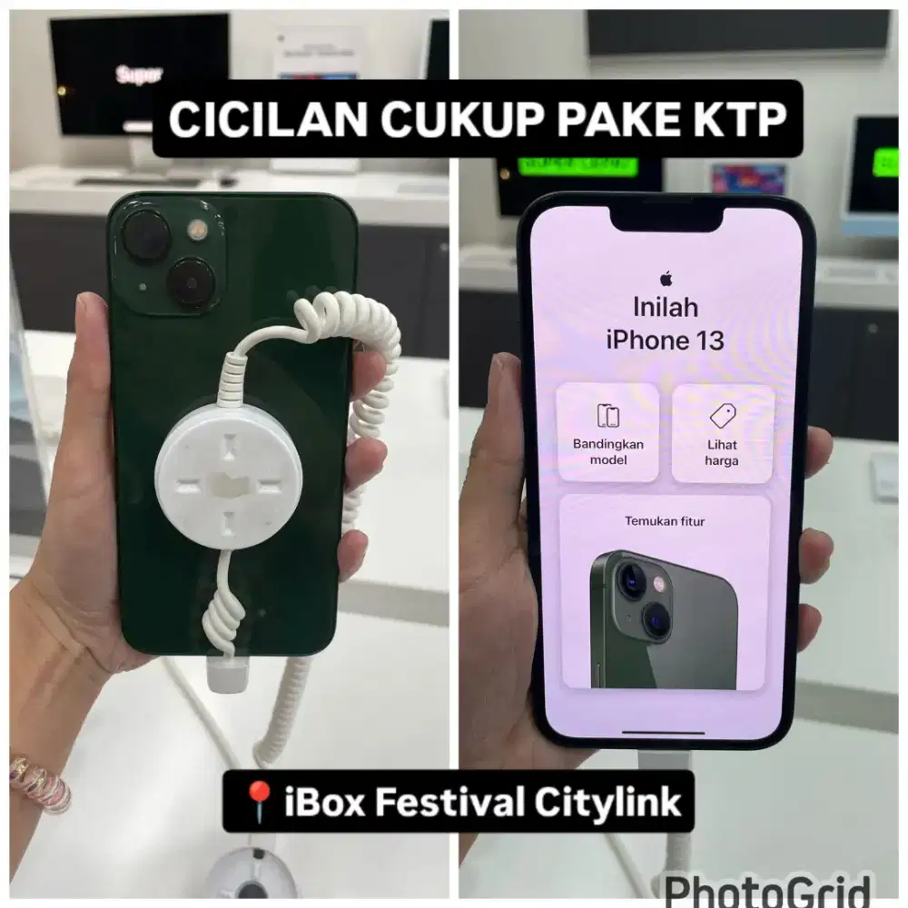 KREDIT IPHONE 13 PROMO BUNGA 0% + GRATIS 2X CICILAN