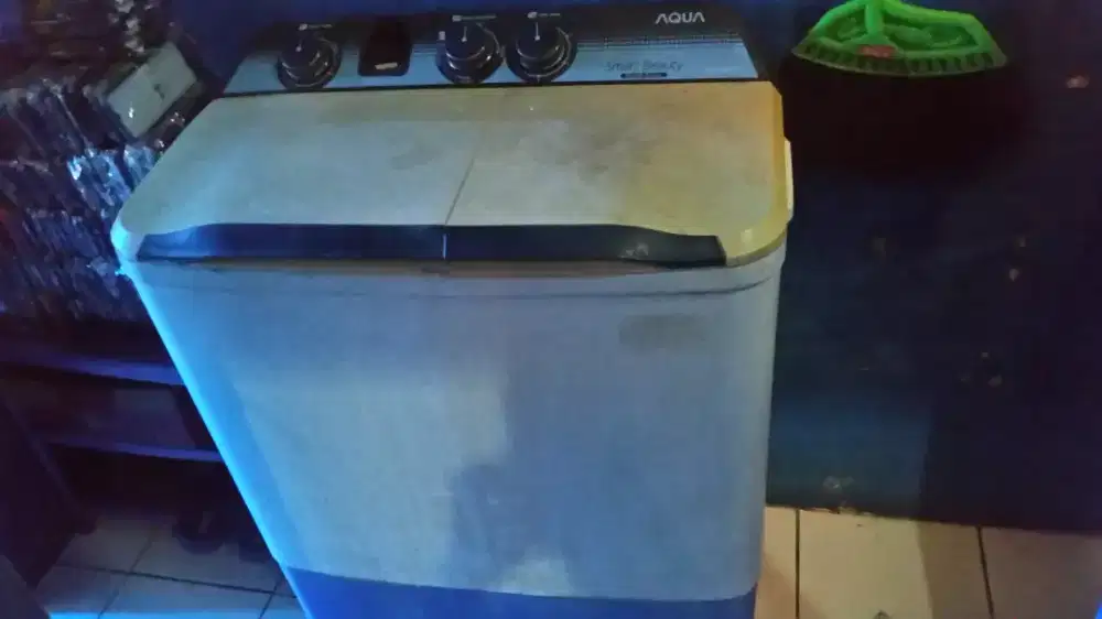 MESIN CUCI 2TB AQUA 8KILO NORMAL