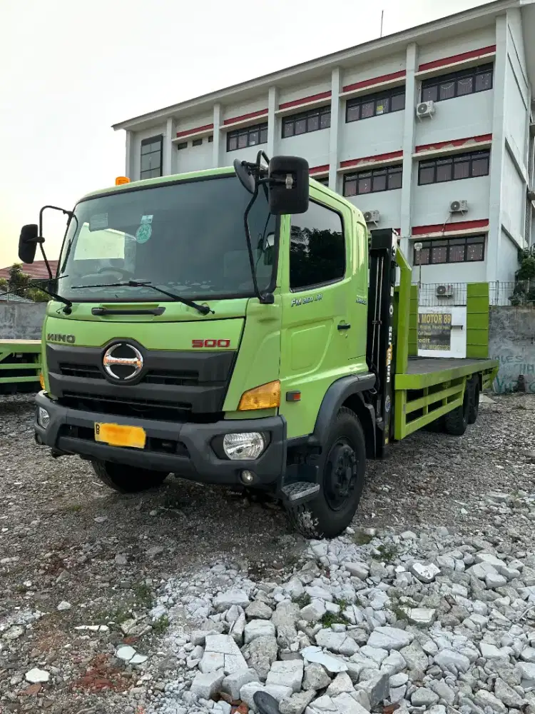 HINO LOHAN FM260JW ASLI LONG SELF LOADER 6X4 TRONTON ISTIMEWA SEKALI