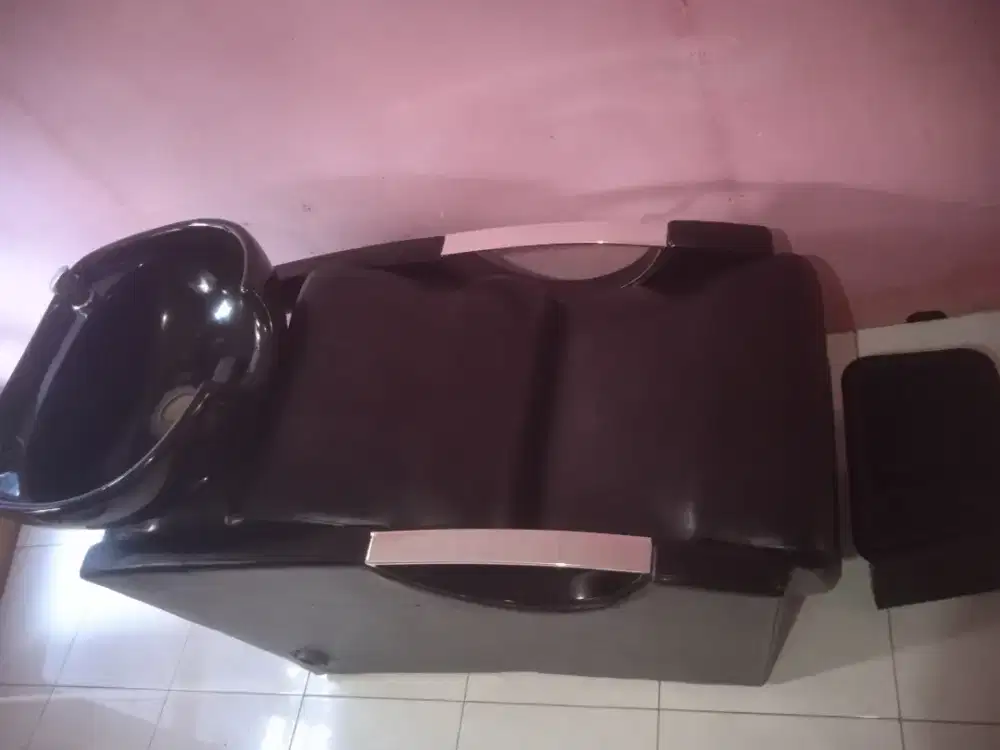 Kursi keramas barbershop salon washbak keramik