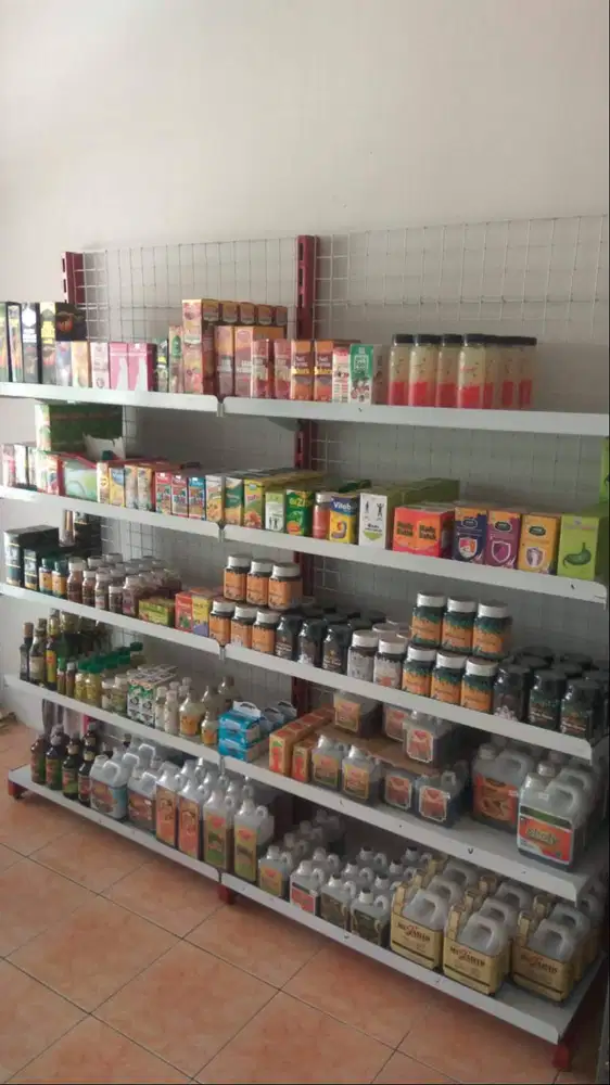 Rak Gondola Minimarket Bekas - Second