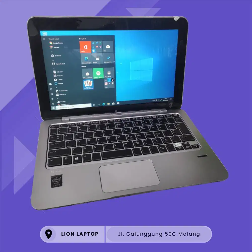 RAM 8GB SSD 256GB Touchscreen HP Elite X2 1011 G1 Tablet [04|11]