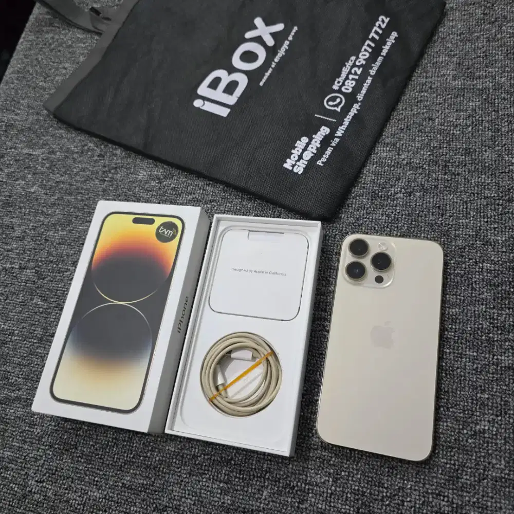 iPhone 14 Pro Max 128GB iBox Garansi Resmi