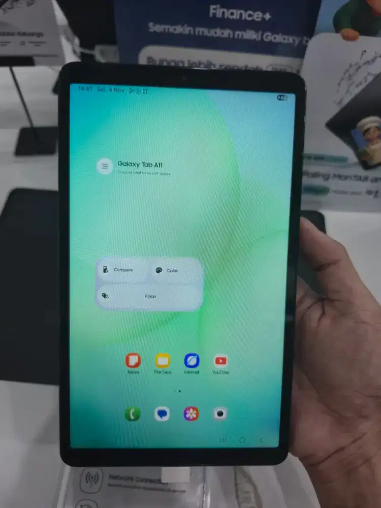 SAMSUNG TAB A11 RAM 4GB/64GB PROMO CREDIT FRE 1KALI CICILAN