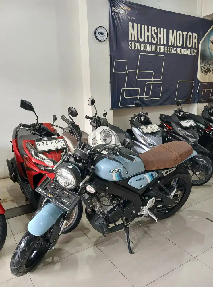 KM 4 RIBU, XSR 155 TAHUN 2023, SEPERTI BARU, MUHSHI MOTOR.