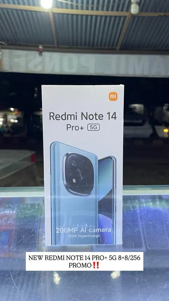 NEW REDMI NOTE 14 PRO+ 5G RAM 8+8/256 PROMO