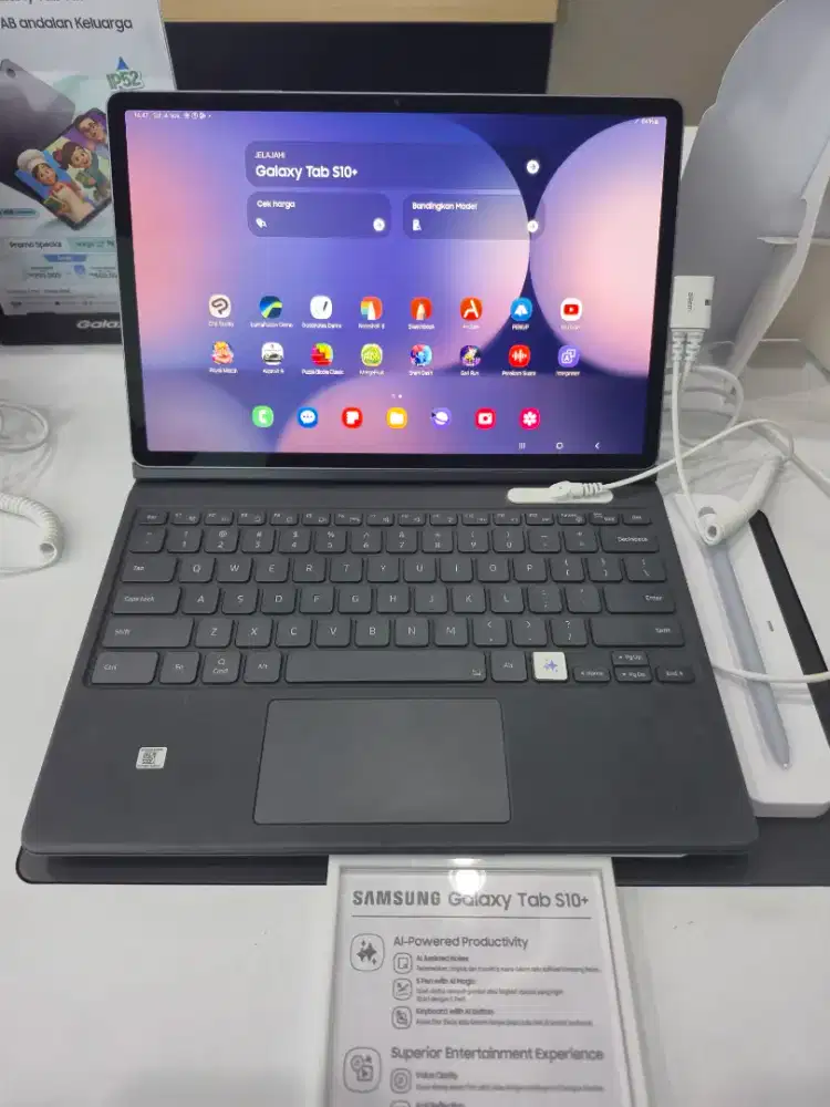 SAMSUNG GALAXY TAB S10+ RAM  12GB/256GB PROMO CREDIT FRE 1KALI CICILAN
