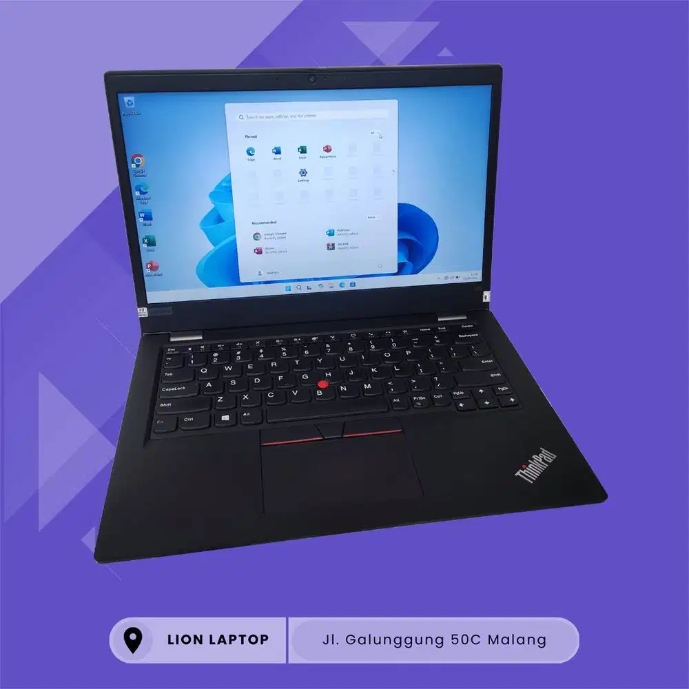 Core i5 GEN 11 Slim Mulus RAM 8 SSD 256 Lenovo Thinkpad L13 [04|11]